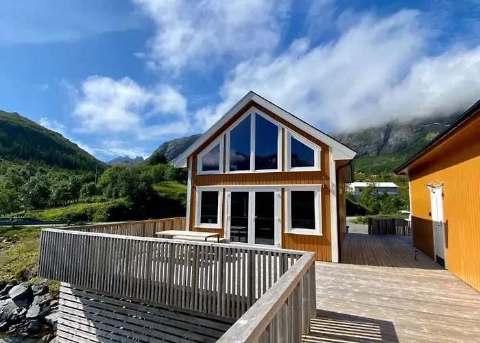 Fjordview Ryten 1 Retreat Prázdninový dům Sund (Nordland)