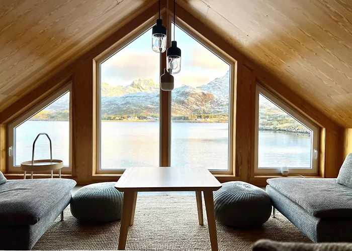 Fjordview Ryten 1 Retreat 度假居 Sund (Nordland)