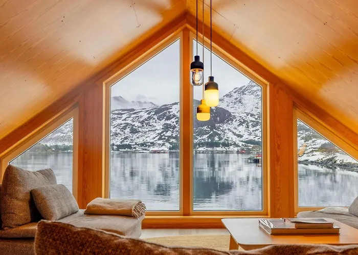 度假居 Fjordview Ryten 1 Retreat